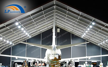 Outdoor Aluminum Aircraft Hangar Tent For Your Private Plane