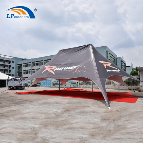 Double Top Advertising Twin Star Tent For Party Event