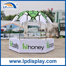 Dia3X2.6m Hexagon Dome Kiosk Tent for Promotions