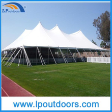 Outdoor 18m Steel High Peak Frame Wedding Marquee Party Pole Tent