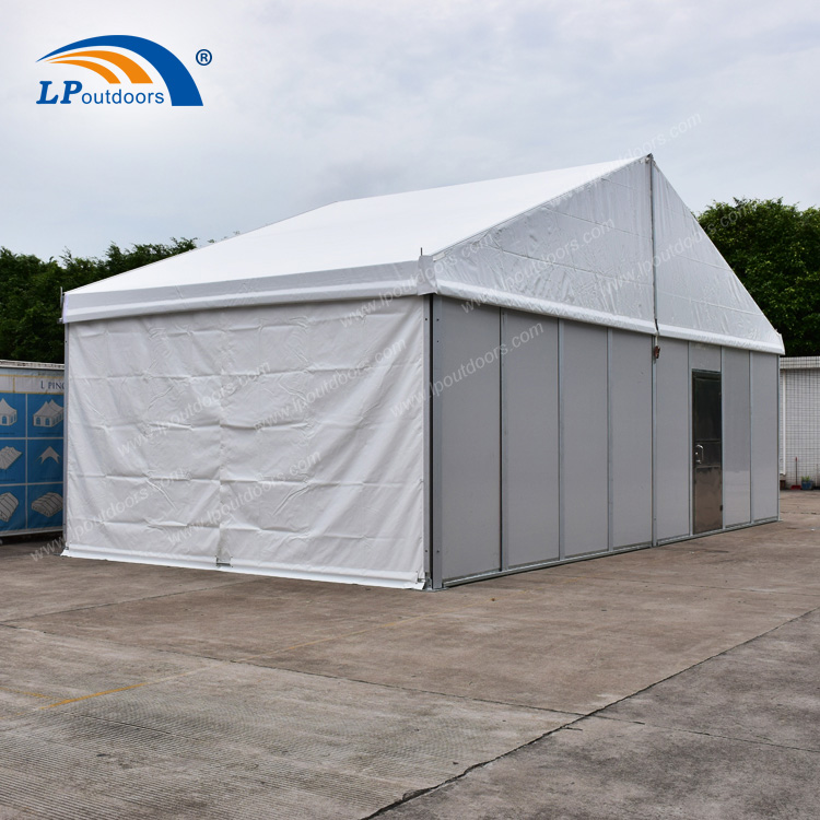 10m Aluminum White PVC Event Tent With Sandwith Wall For Sale 