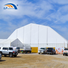 Aluminum polygon sports tent temporary fabric structure for swimming pool