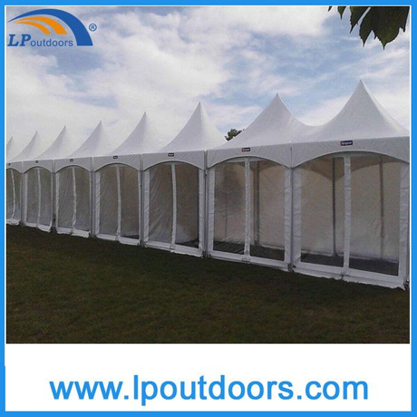 5X5m Outdoor High Peak Tension Tent For Events
