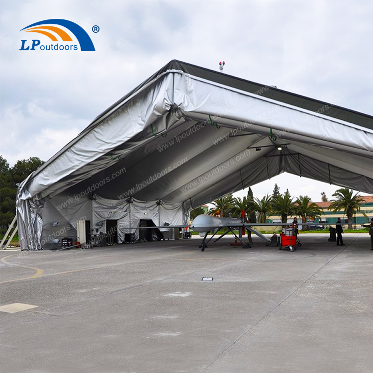 LPOUTDOORS Provides Outdoor Aluminum Frame Military Hangar Canopy with